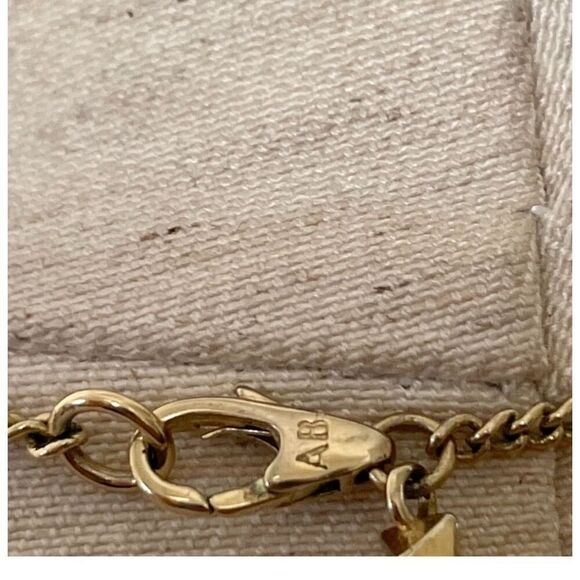 Alexis Bittar crystal link with glass pearl station necklace - Picture 5 of 12